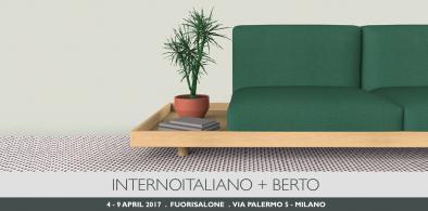 BertO und INTERNOITALIANO präsentieren MEDA auf der Ausstellung Fuorisalone 2017