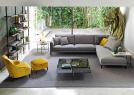 Wohnzimmer mit modularem Sofa Time Break - BertO
