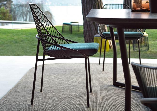 Jackie Outdoor-Stuhl ohne Armlehnen - Outdoor-Möbel BertO